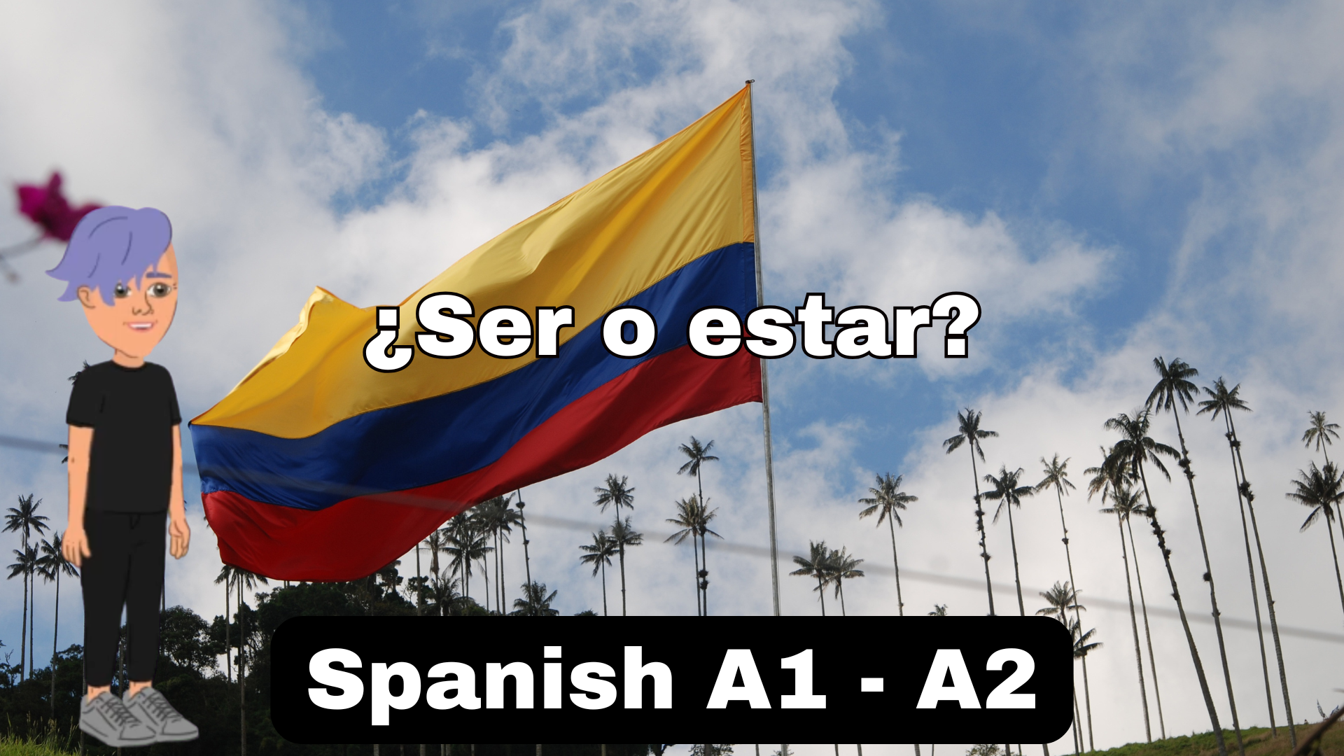 Short text for beginners #1 – SER & ESTAR: Conociendo a Juan
